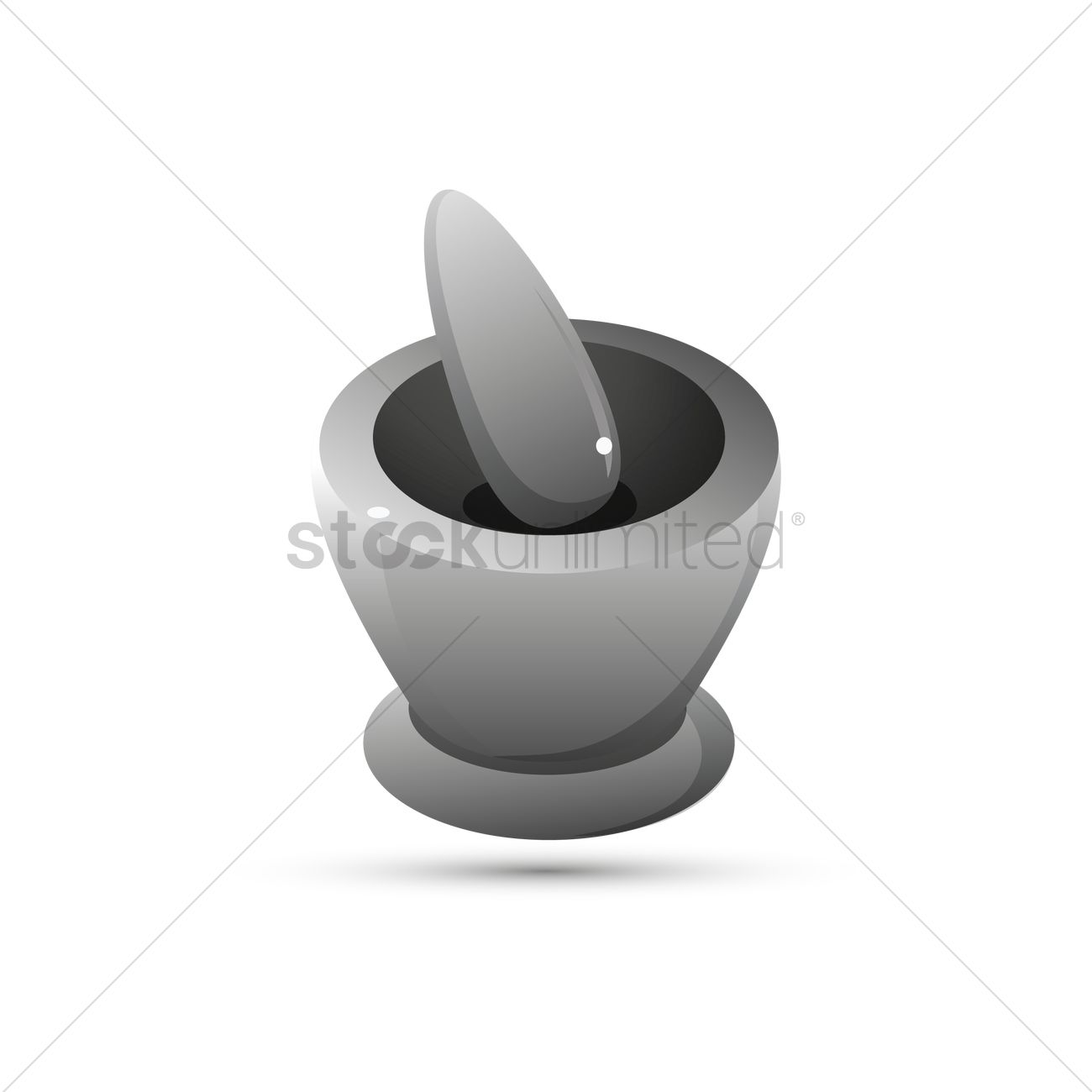 1300x1300 Free Pestle And Mortar Vector Image