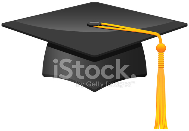 631x439 Mortarboard Stock Vector