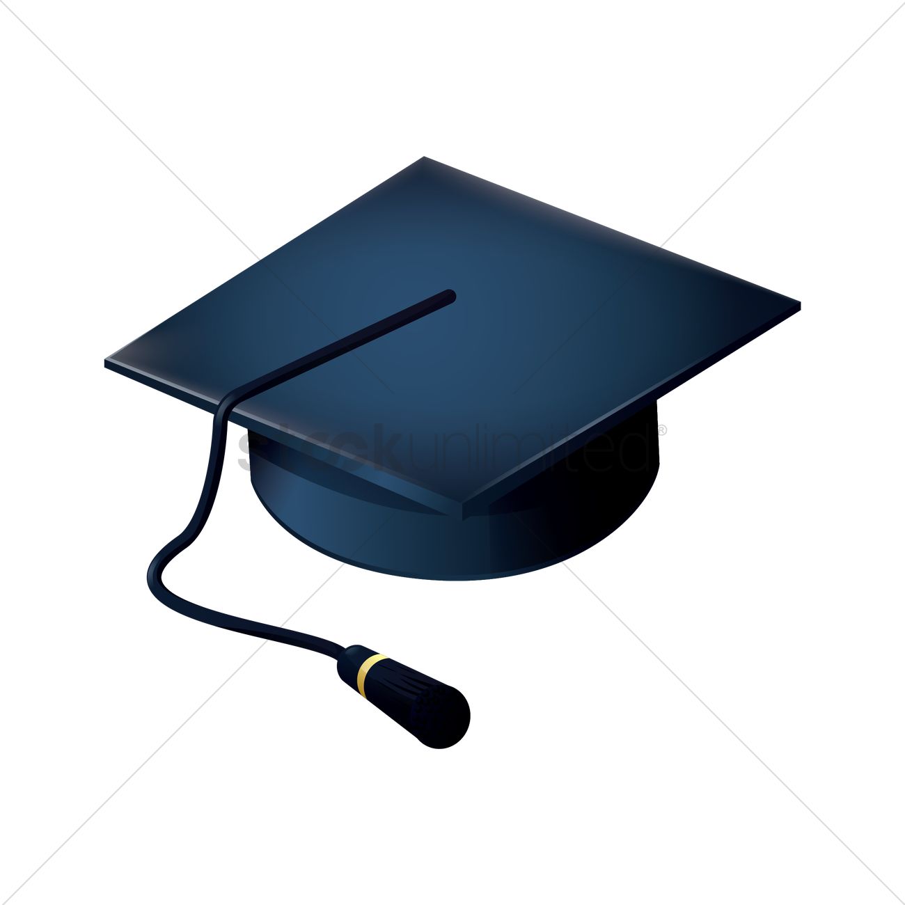 1300x1300 Mortarboard Vector Image
