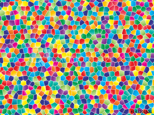 Stained Glass Saturated Colors Texture, Multicolor Mosaic Vector 500x375 Stained Glass Saturated Colors Texture, Multicolor Mosaic Vector