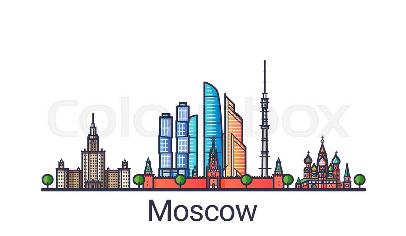 Moscow City Vector