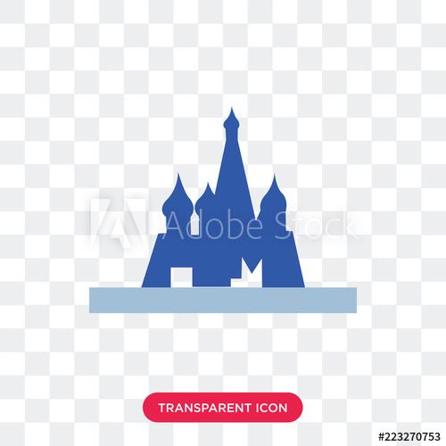 500x500 Moscow Vector Icon Isolated On Transparent Background, Moscow Logo