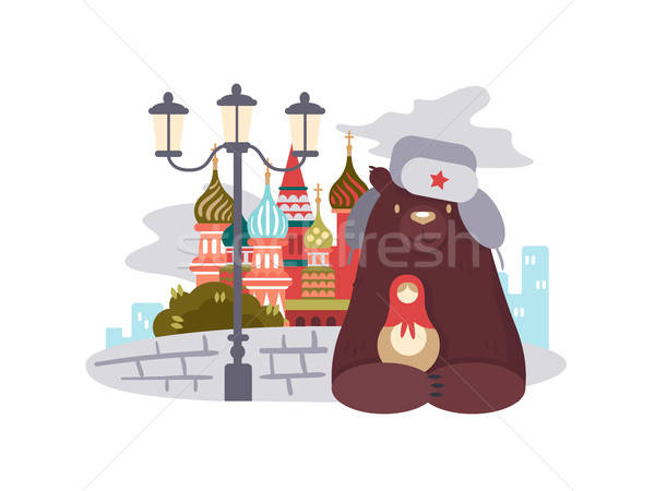 600x450 City Of Moscow Vector Illustration Jossdiim
