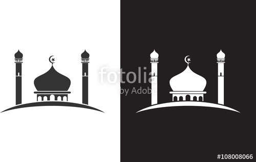 500x318 Mosque Logo Template Stock Image And Royalty Free Vector