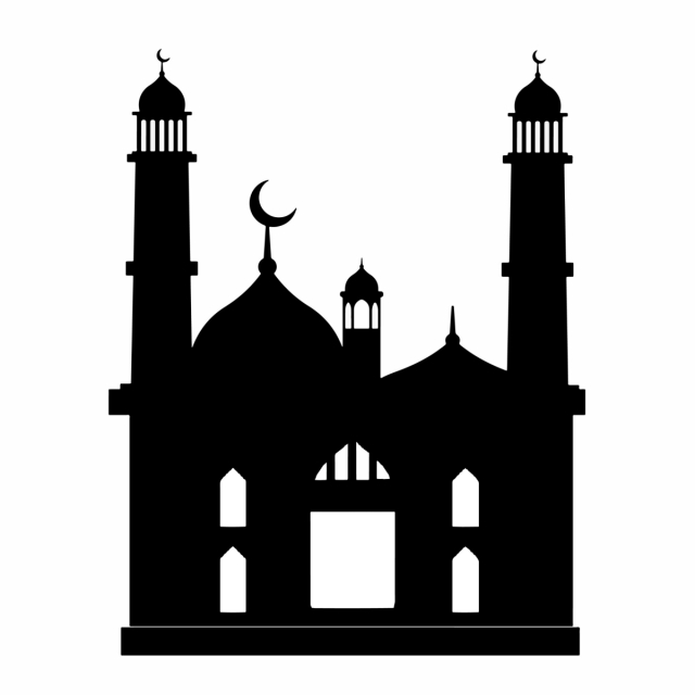 640x640 Islamic Masjid Vector, Islam, Mosque, Illustration Png And Vector