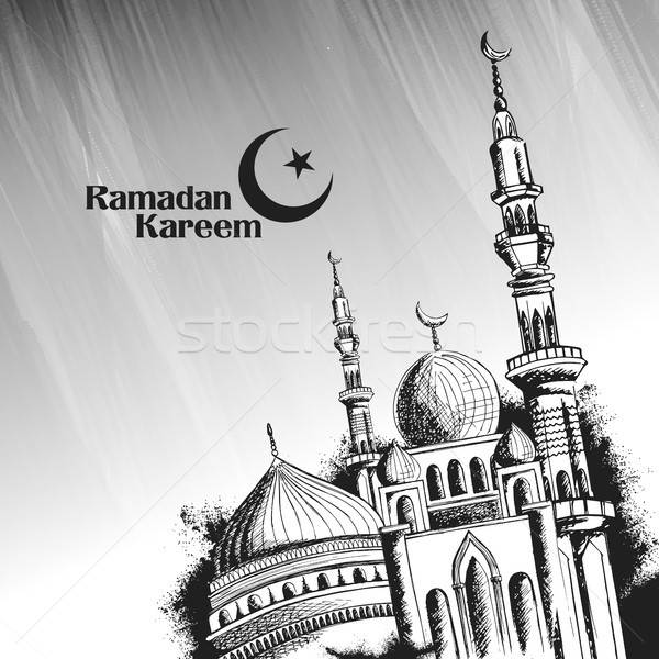 600x600 Ramadan Kareem Generous Ramadan Greetings In Arabic Freehand