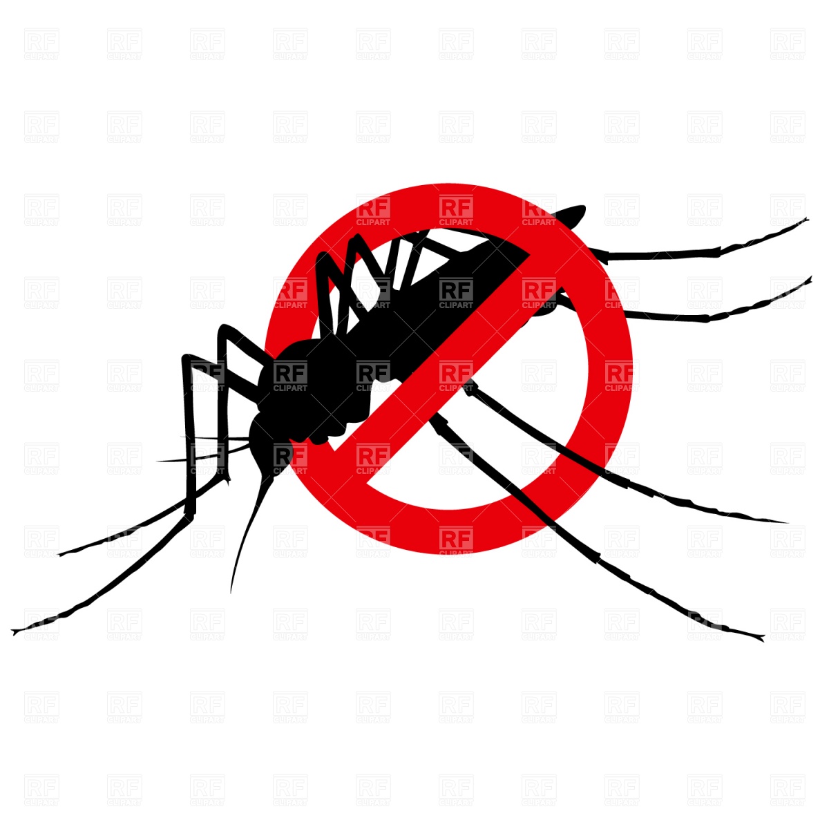 1200x1200 No Mosquito Sign Vector Image Of Plants And Animals Prague