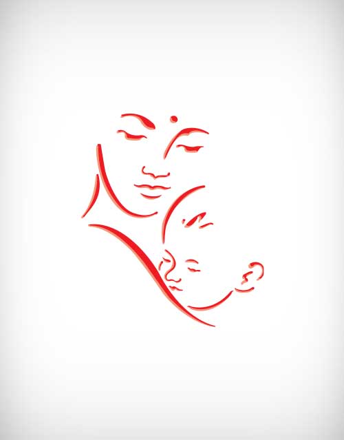 Download Mother And Child Vector at Vectorified.com | Collection of ...