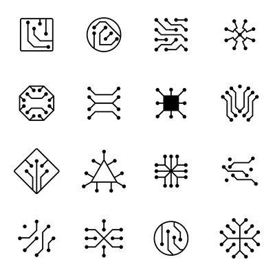 400x400 Motherboard On Curated Vector Illustrations, Stock Royalty Free