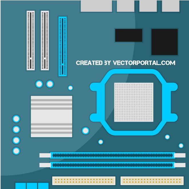 660x660 Computer Motherboard