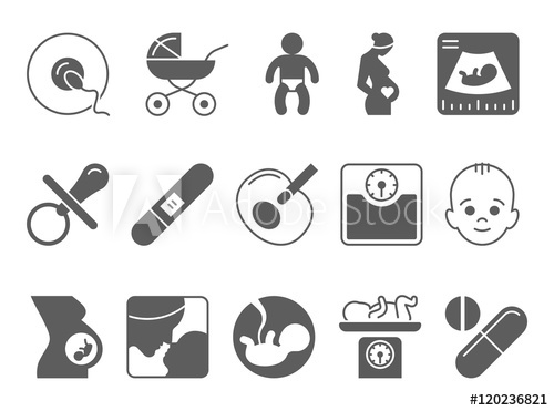 500x371 Medicine, Pregnancy And Motherhood Vector Icons