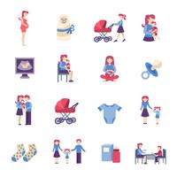 200x200 Motherhood Free Vector Art