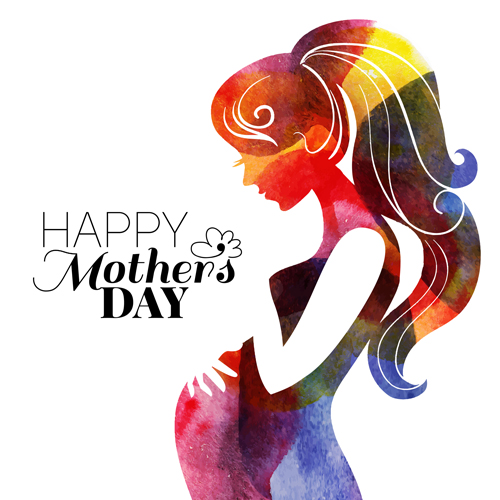 500x500 Creative Mothers Day Art Background Vector Free Download