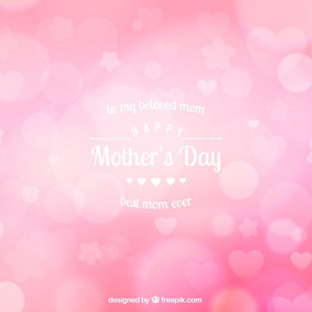 626x626 Pink Blurred Background For Mother's Day Vector Free Download