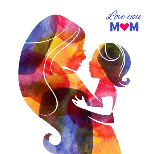 500x500 Creative Mothers Day Art Background Vector Napja