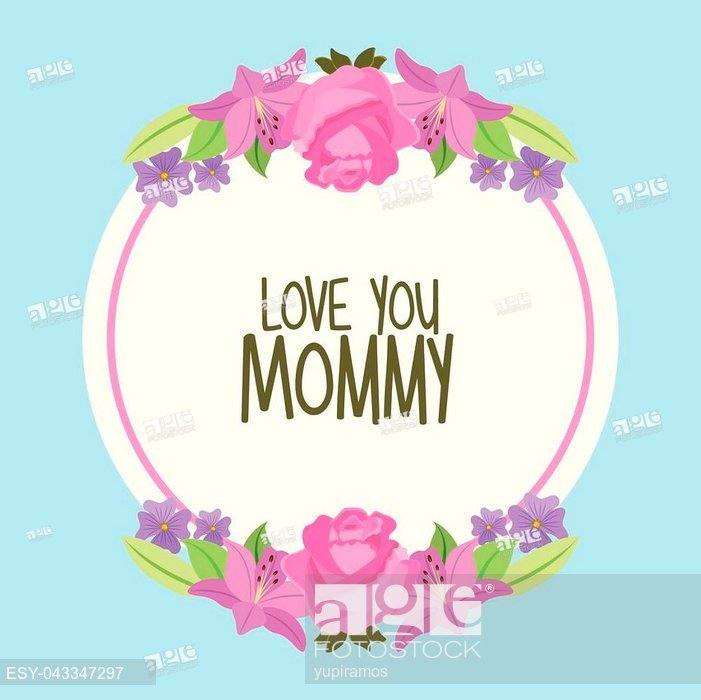 701x700 Love Momy Flowers Badge