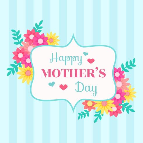 490x490 Happy Mothers Day Card Vector