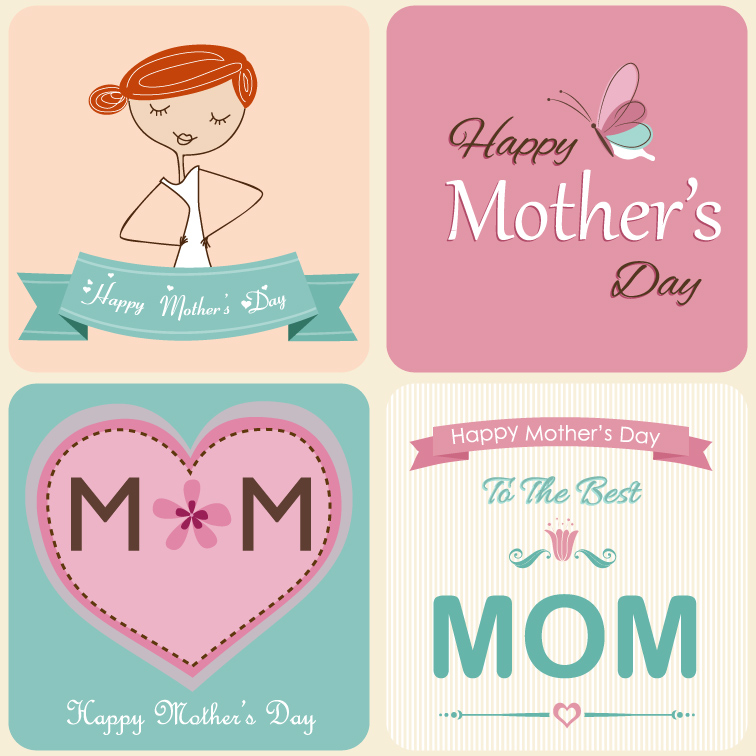 756x756 Happy Mother's Day Vector Free Vector Graphic Download