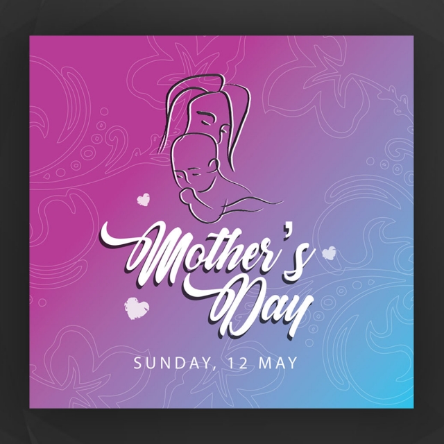 640x640 Mothers Day Vector Template, Mothers Day, Vector, Free Download