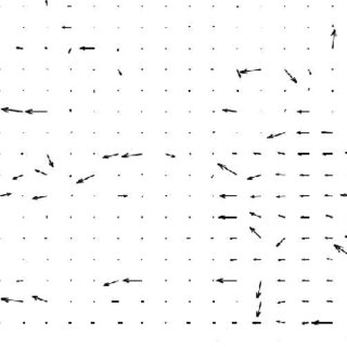 320x320 The Motion Vector Indicate The Frame Difference Of Two Frames