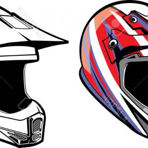 300x300 Design Motocross Racing Helmet Vector Catchsplace