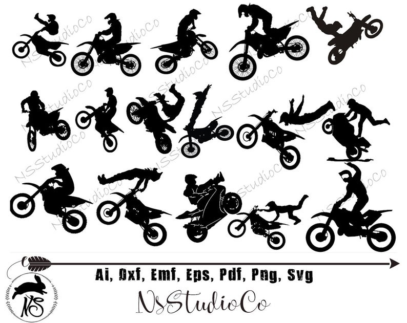 218 Motocross vector images at Vectorified.com