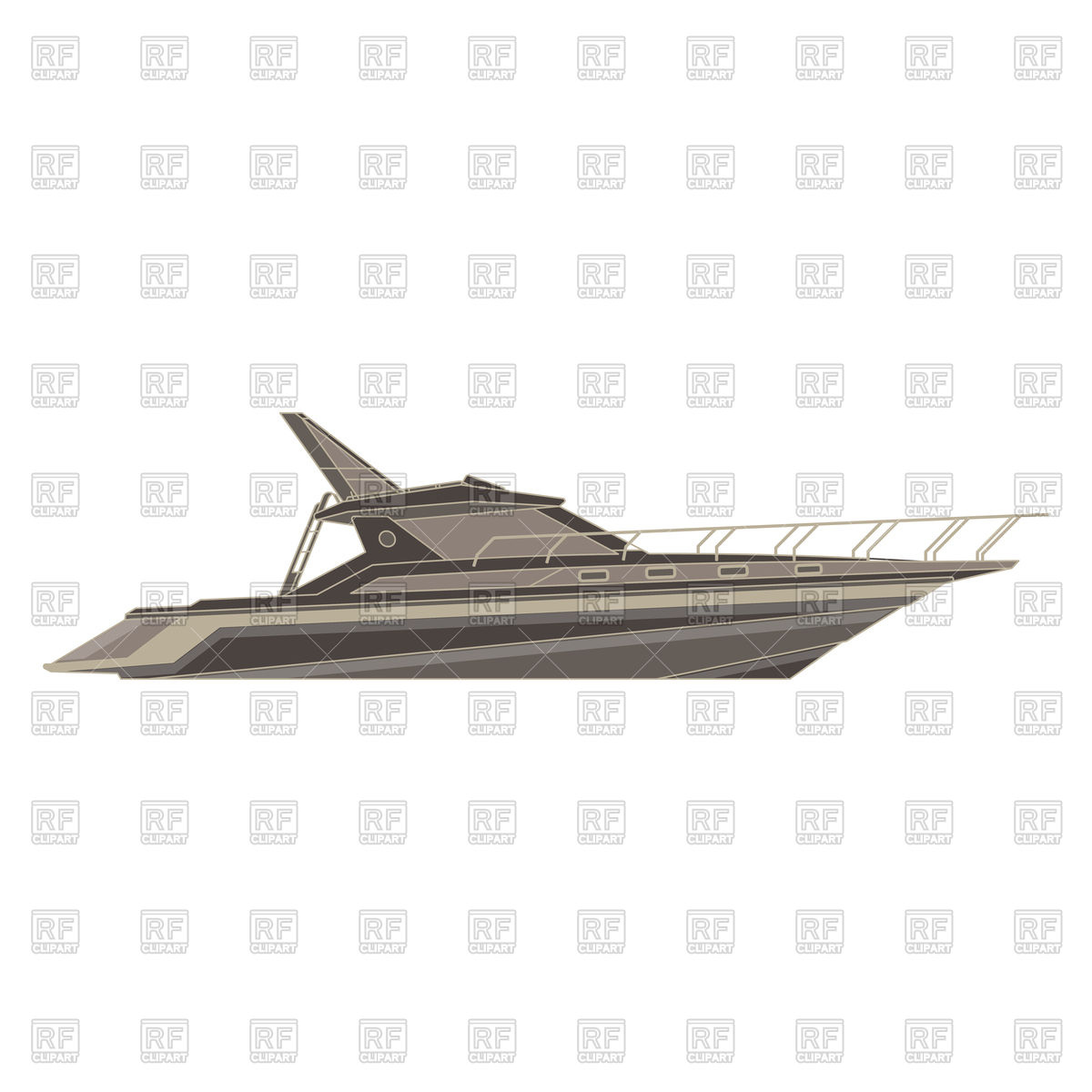 1200x1200 Modern Yacht Flat Icon