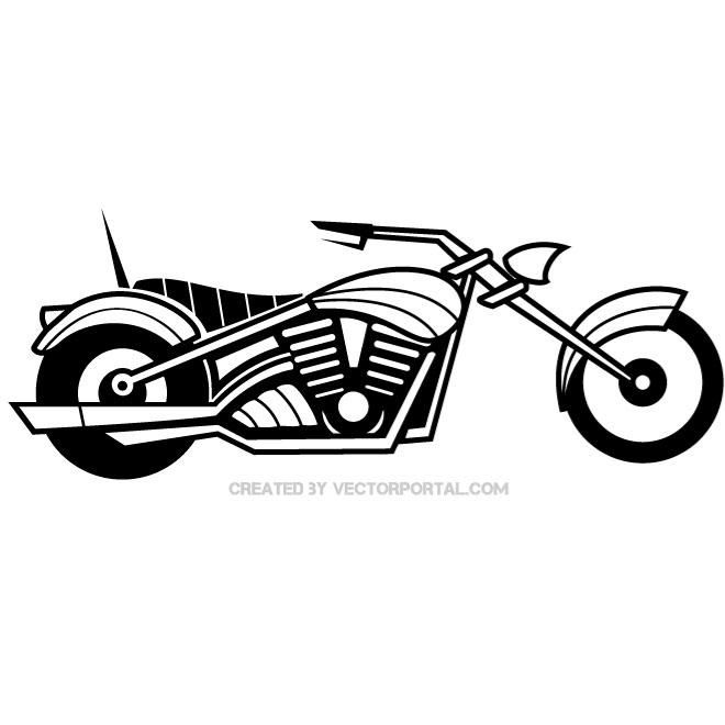 660x660 Motorbike Vector Graphics Vehicles Free Vectors In Free