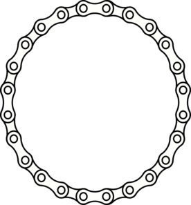 276x297 Chain Links Clip Art Stamp Ideas Bike Tattoos, Bike Logo