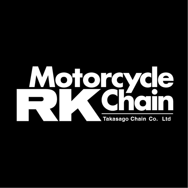 600x600 Rk Motorcycle Chain Free Vector In Encapsulated Postscript