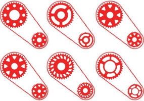 285x200 Bike Chain Free Vector Graphic Art Free Download