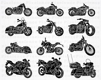 Motorcycle Vector Etsy 340x270 Motorcycle Vector Etsy