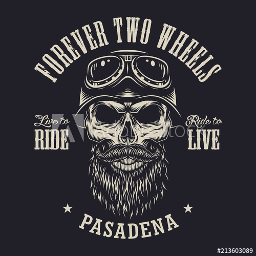 500x500 Vintage Motorcycle Club Logo