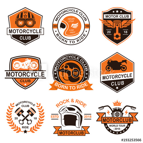 500x500 Motorcycle Club Logo Collection