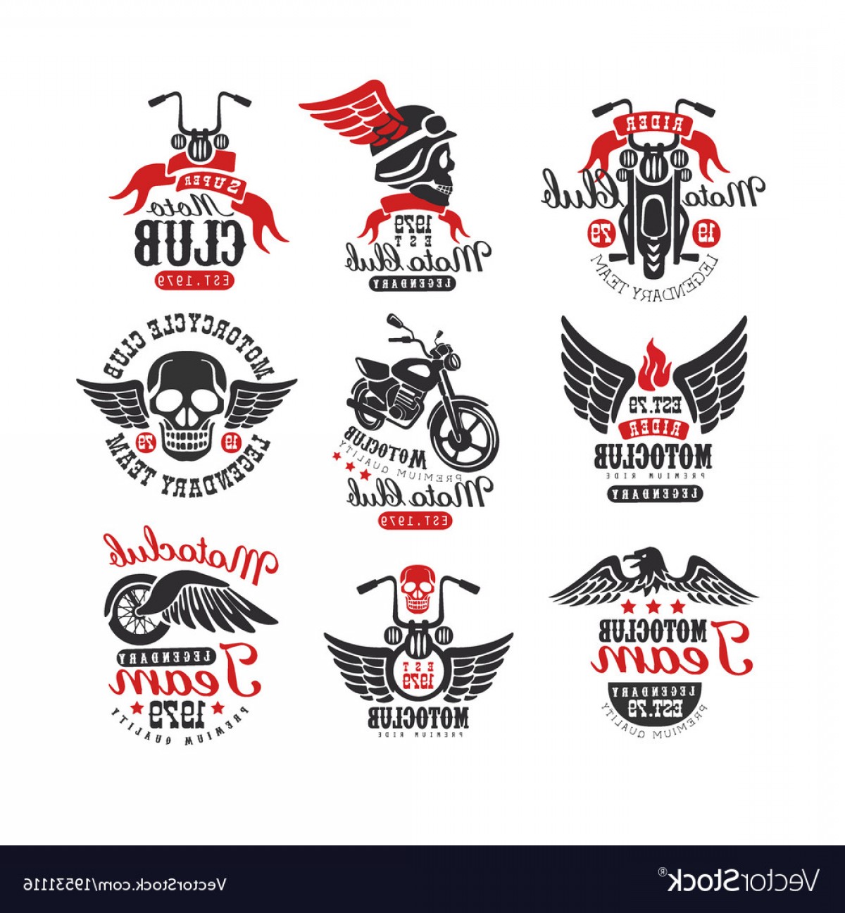 Motorcycle Club Vector at Vectorified.com | Collection of Motorcycle ...