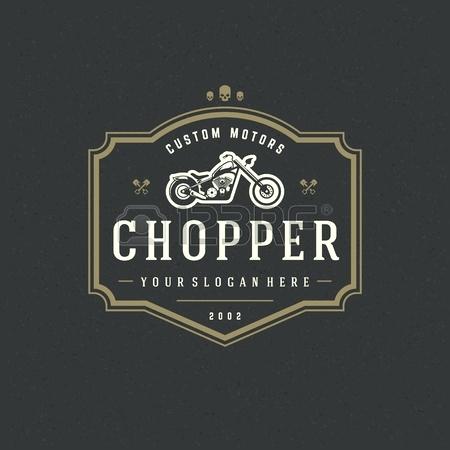 Logo For Motorcycle Club Vector Illustration Template Free 450x450 Logo For Motorcycle Club Vector Illustration Template Free