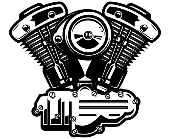 Motorcycle Engine Vector at Vectorified.com | Collection of Motorcycle ...