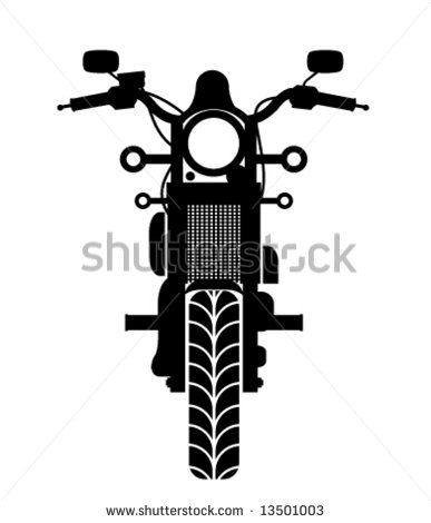 Motorbike Vector Simple Images 387x470 Motorbike Vector Simple Images