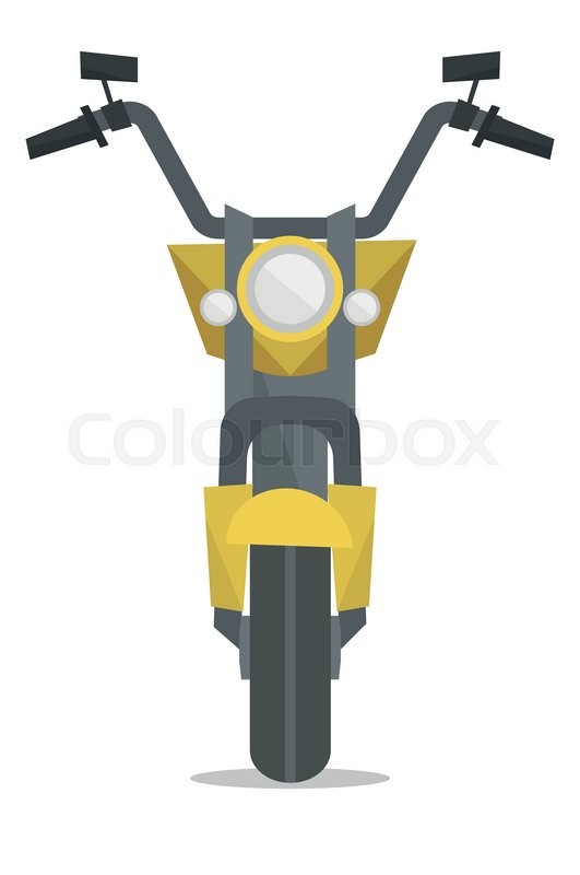 Front View Of Small Classic Retro Stock Vector Colourbox 531x800 Front View Of Small Classic Retro Stock Vector Colourbox