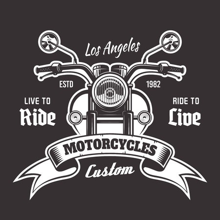 Motorcycle Front View Vector at Vectorified.com | Collection of ...