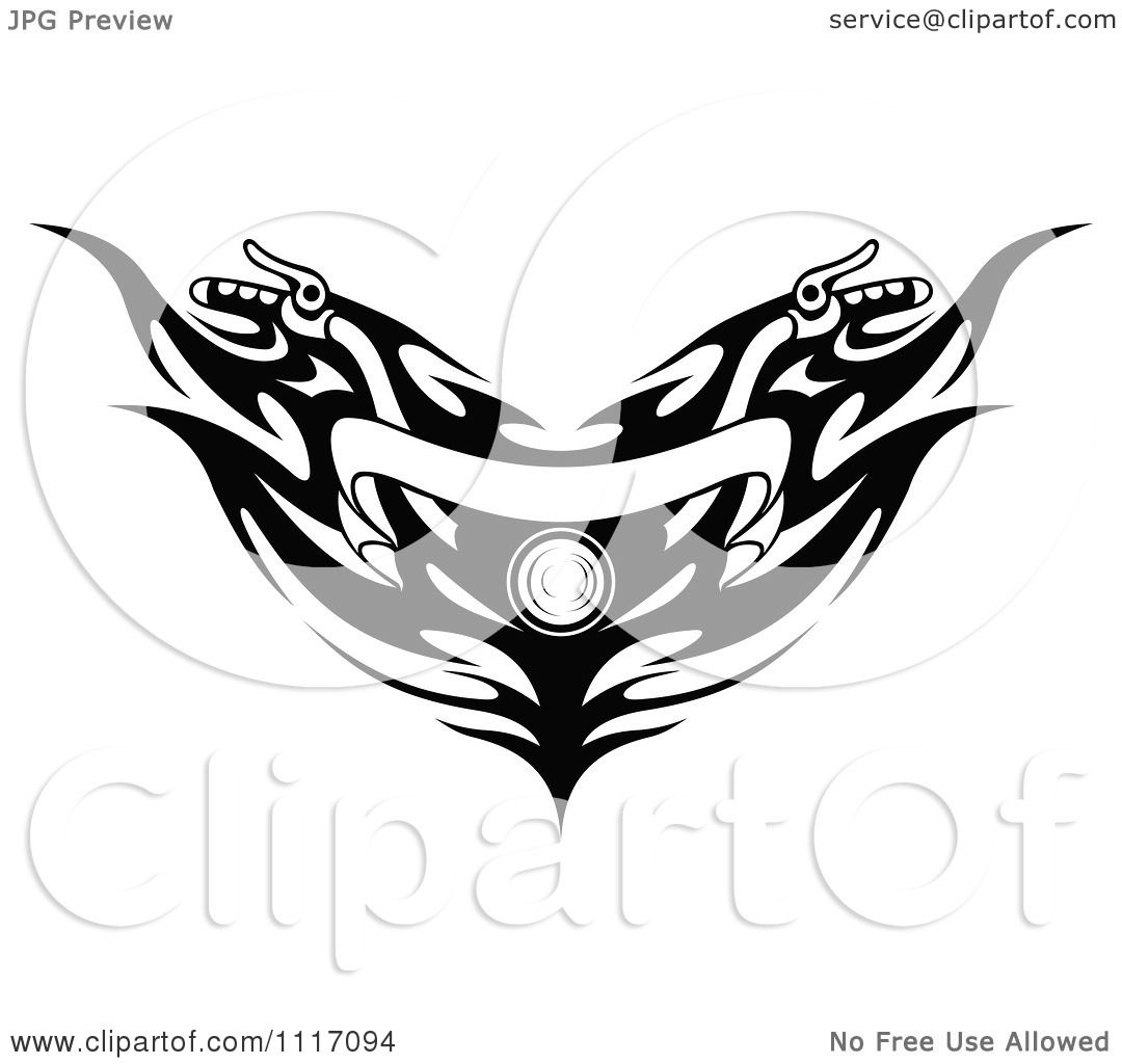 1080x1024 Vector Clipart Black And White Motorcycle Handlebars With Tribal