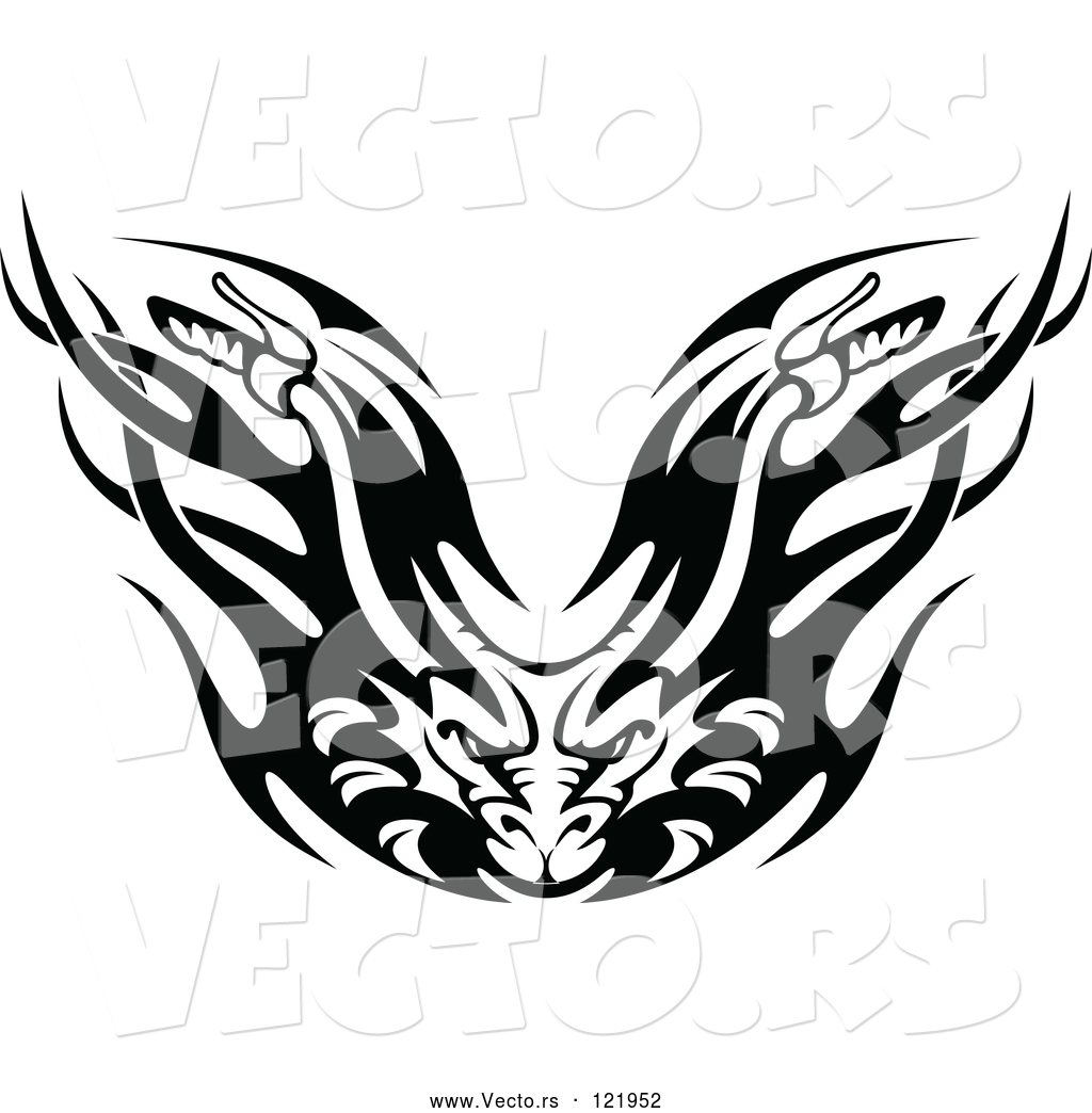 1024x1044 Vector Of Black And White Flaming Demon Motorcycle Biker