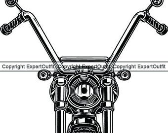 Motorcycle Handlebars Vector at Vectorified.com | Collection of