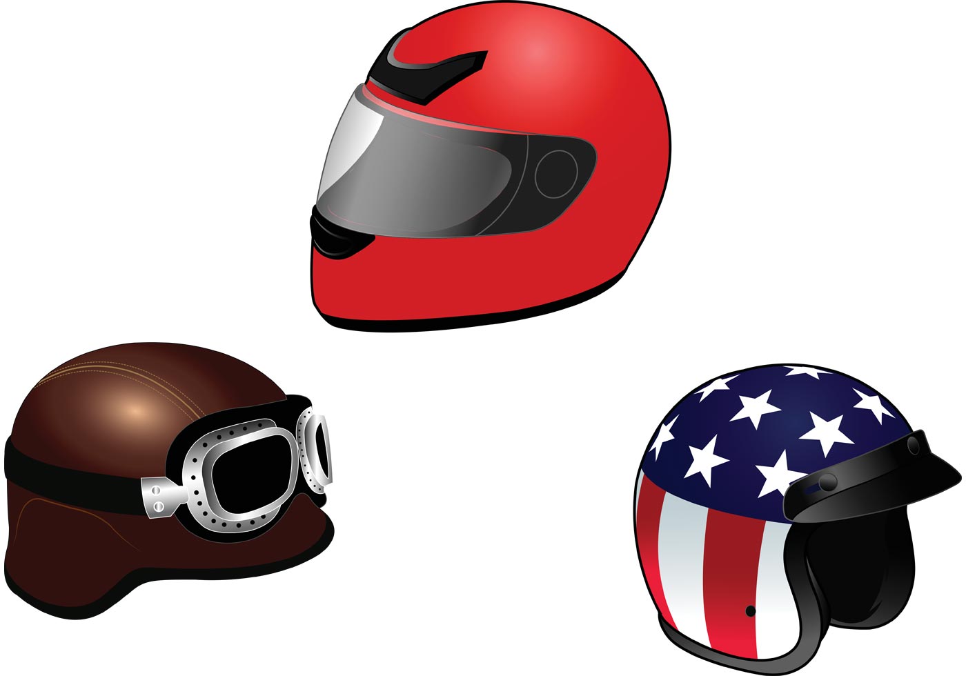 Motorcycle Helmet Free Vector Art 1400x980 Motorcycle Helmet Free Vector Art