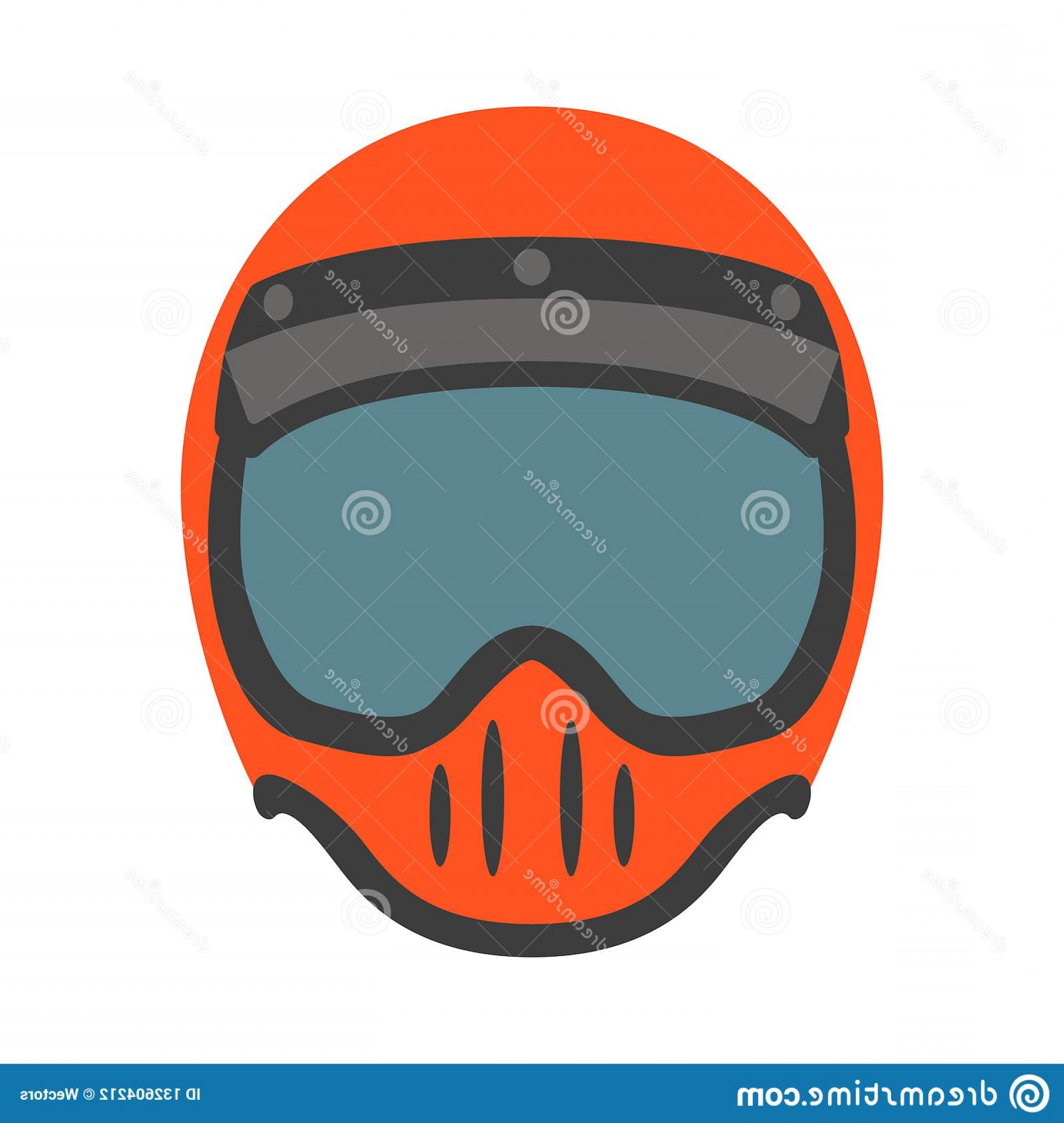 Motorcycle Helmet Vector Illustration Flat Style Front Side Image 1920x2026 Motorcycle Helmet Vector Illustration Flat Style Front Side Image
