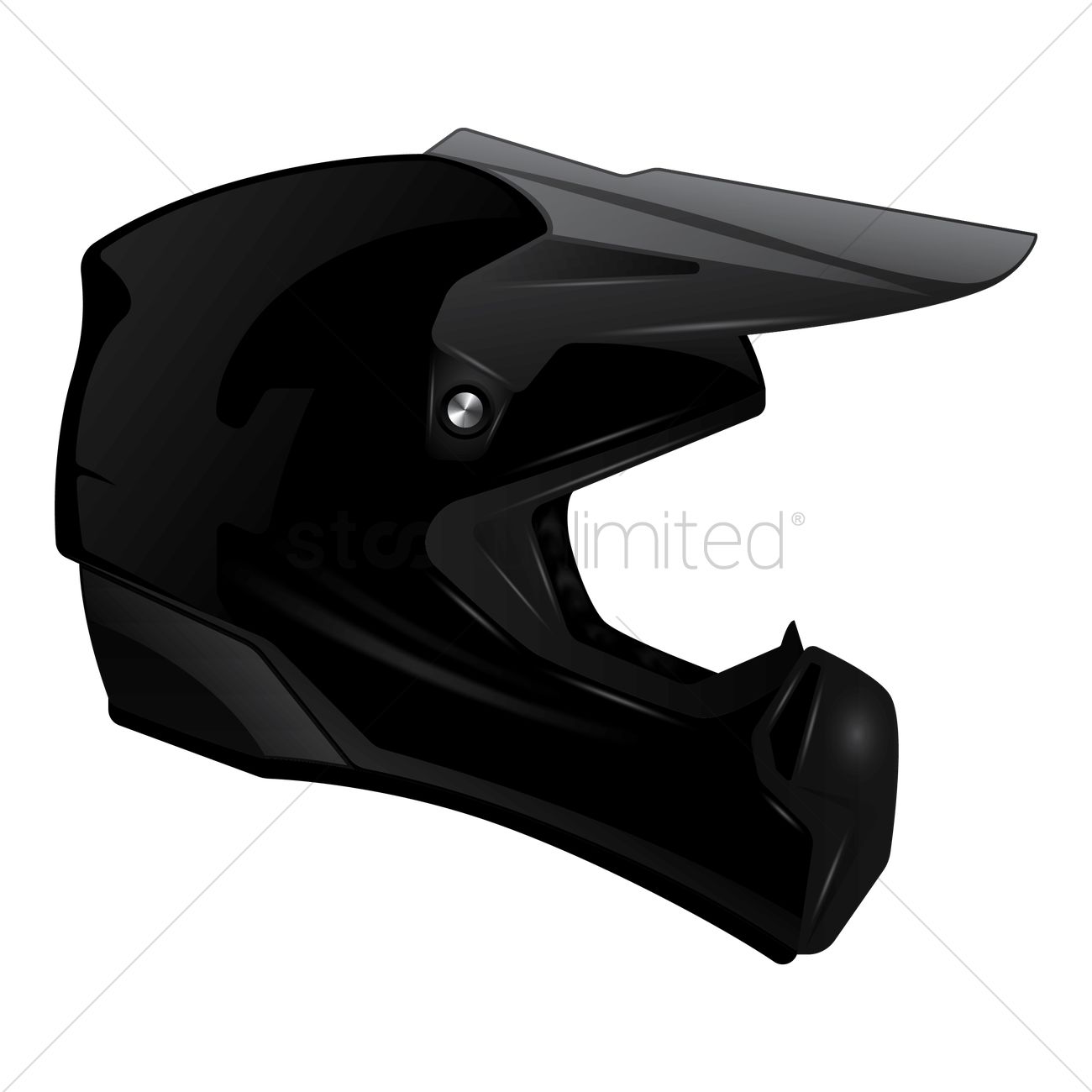 Motorcycle Helmet Vector Image 1300x1300 Motorcycle Helmet Vector Image