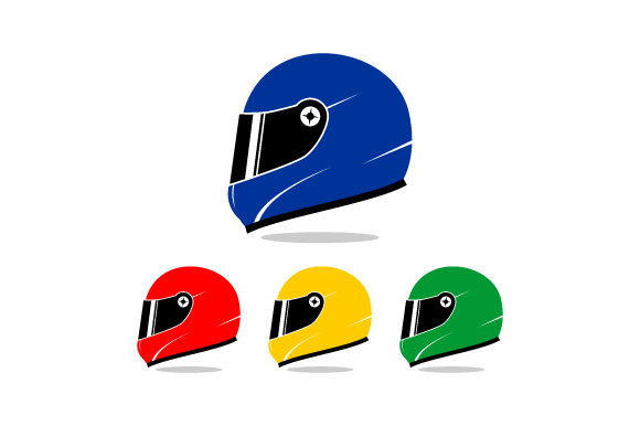 Motorcycle Helmet Vector Illustration Graphic 580x386 Motorcycle Helmet Vector Illustration Graphic