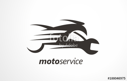 500x317 Motor Service Logo Motorbike Services Logo Design Industry
