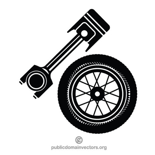 Motorcycle Parts Vector At Collection Of Motorcycle