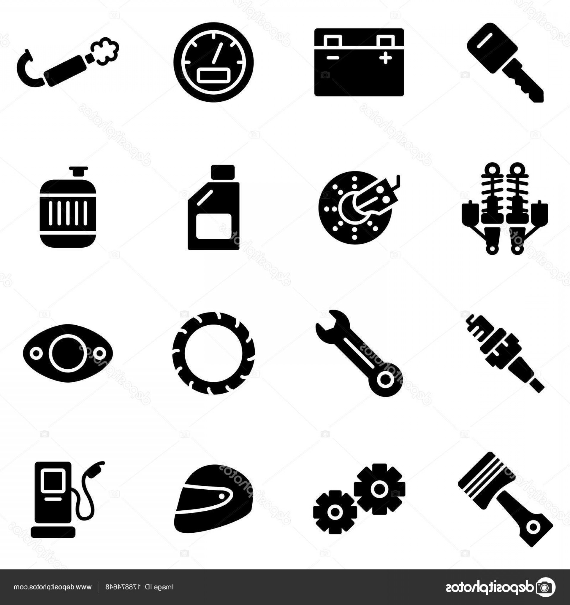 1920x2040 Stock Illustration Motorcycle Parts Vector Icons Details Soidergi